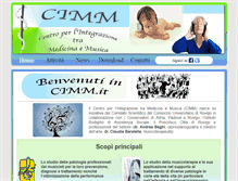 Tablet Screenshot of cimm.it